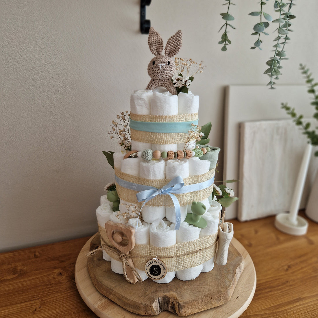 Windeltorten – handgemachte Geschenke zur Geburt | SOkreatiPHIE