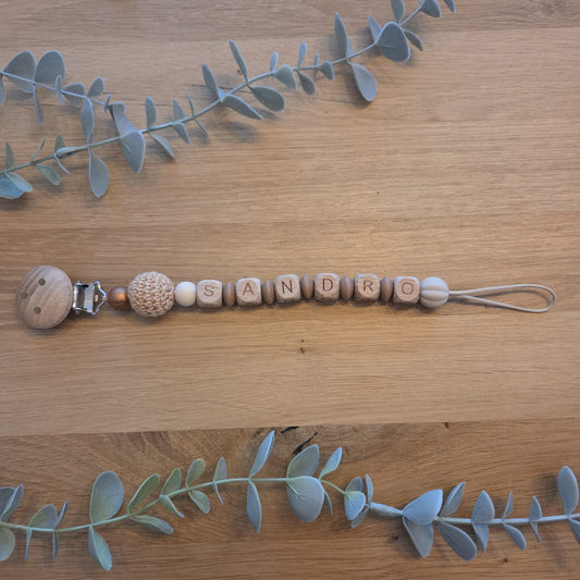 Nuggikette bronze/braun - limited edition