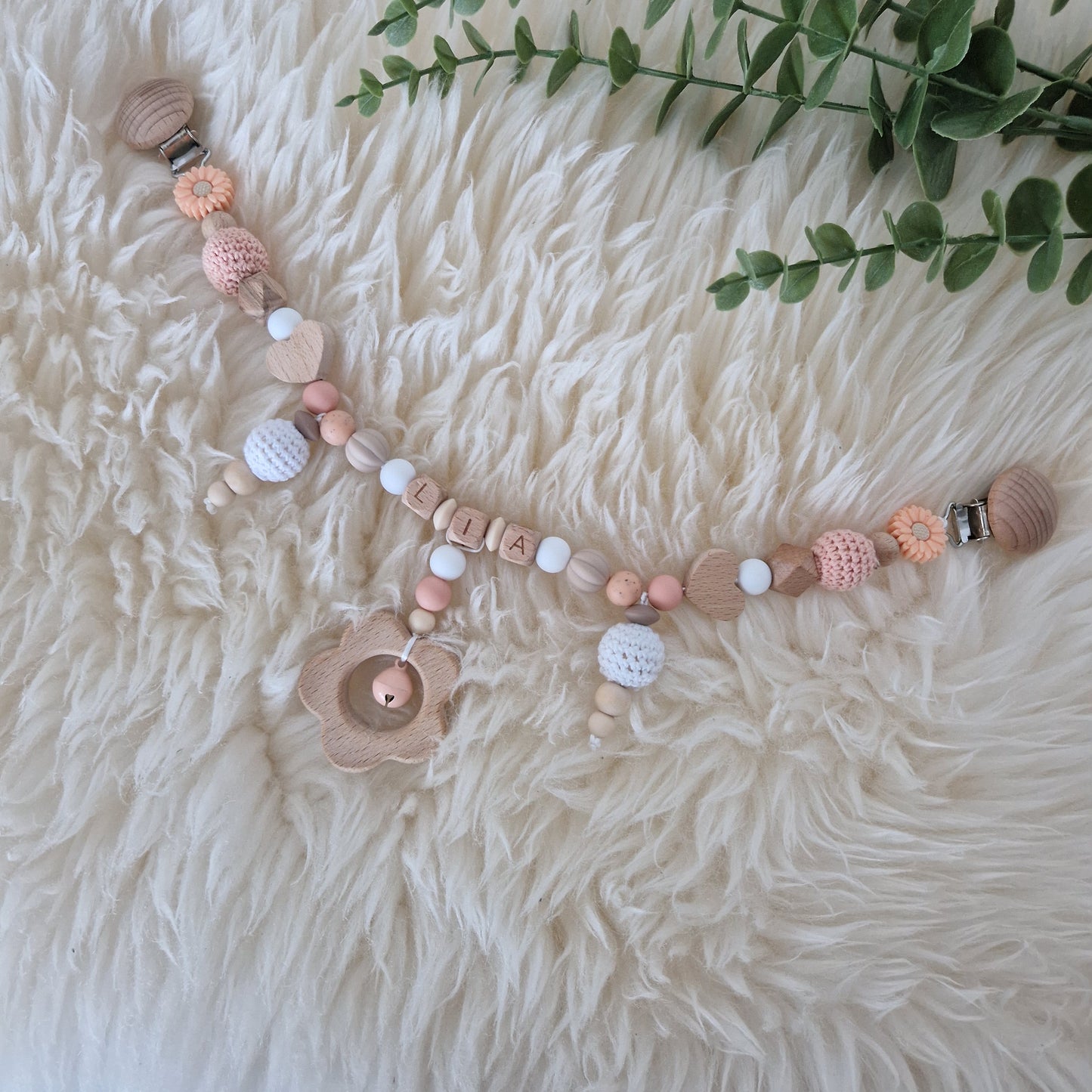 Kinderwagenkette Blume