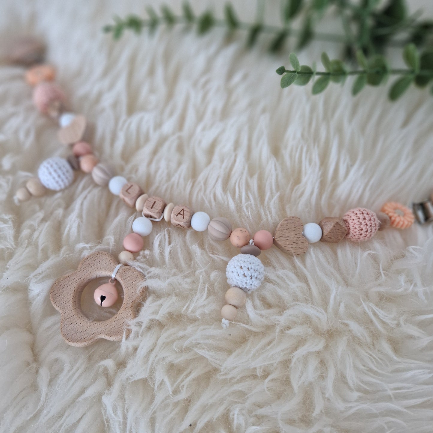 Kinderwagenkette Blume