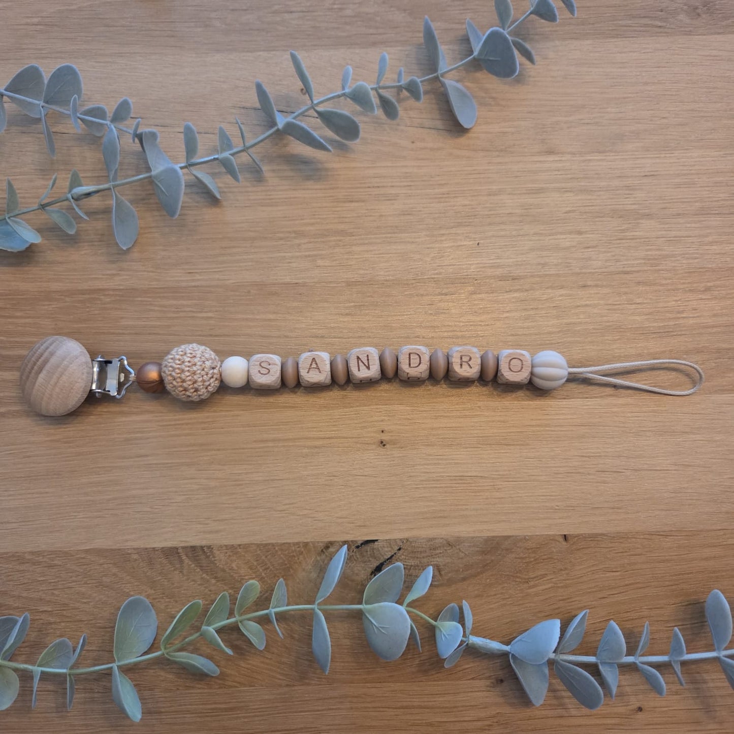 Nuggikette bronze/braun - limited edition